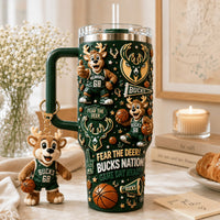 Milwaukee Basketball Gilded 40oz Tumbler