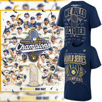 Milwaukee Navy Diamond Baseball T-Shirt