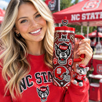NC State Wolfpack Bling 40oz Tumbler