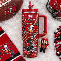 Tampa Bay Football Bling 40oz Tumbler