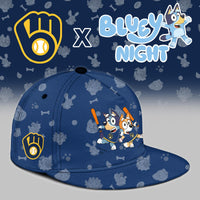 Milwaukee Blue Dog Night Baseball Jersey