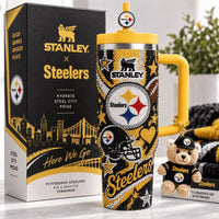 Pittsburgh Football Luxe 40oz Tumbler