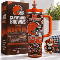 Cleveland Football Luxe 40oz Tumbler
