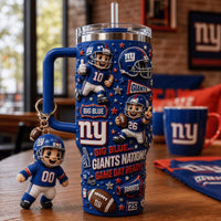 New York Giant Football Dazzle 40oz Tumbler
