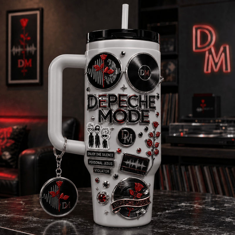 Synth Wave Rock Dazzle 40oz Tumbler