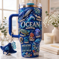 Deep Ocean Marine Luxe 40oz Tumbler