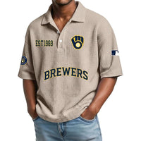 Milwaukee Waffle Baseball Polo
