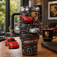 German Sports Coupe Glam 40oz Tumbler