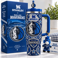 Dallas Basketball Jewel 40oz Tumbler