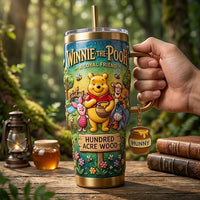 Hundred Acre Bear Starry 40oz Tumbler