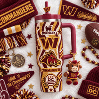 Washington Football Gilded 40oz Tumbler