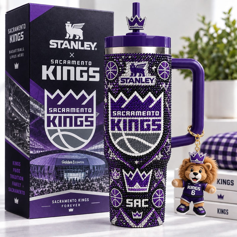 Sacramento Basketball Jewel 40oz Tumbler