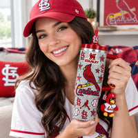 St Louis Baseball Luxe 40oz Tumbler