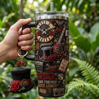 Rock Roses Legend Luxe 40oz Tumbler