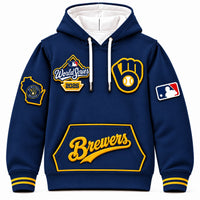 Milwaukee Script Baseball Hoodie