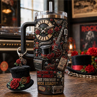 Rock Roses Legend Luxe 40oz Tumbler