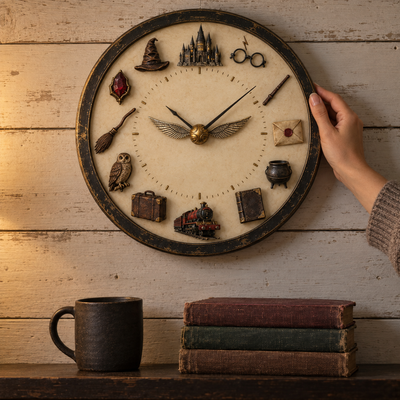 Wizard Express Story Wall Clock