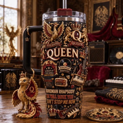 Royal Rock Legend Bling 40oz Tumbler