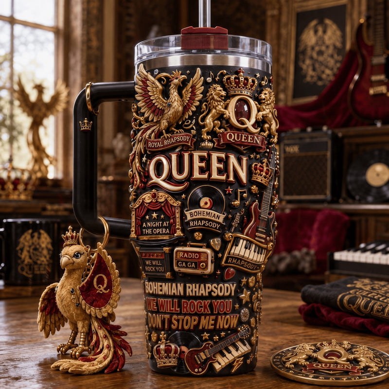 Royal Rock Legend Bling 40oz Tumbler