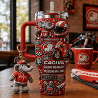 Italian Motorcycle Aurora 40oz Tumbler
