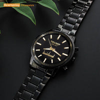 TRUMP Watch 45-47 Stainless steel - Obsidian Black Dial - Gift Watch for Fans