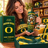 Eugene Duck Football Aurora 40oz Tumbler