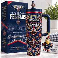 New Orleans Basketball Jewel 40oz Tumbler