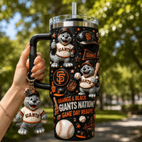 San Francisco Baseball Glam 40oz Tumbler