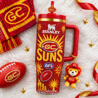 Gold Coast Football Jewel 40oz Tumbler