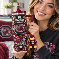 South Carolina Gamecock Luxe 40oz Tumbler