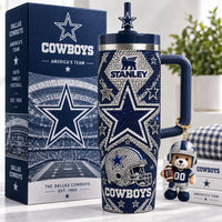 Dallas Football Luxe 40oz Tumbler