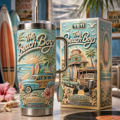 Surf Rock California Bling 40oz Tumbler