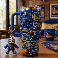Golden State Basketball Luxe 40oz Tumbler