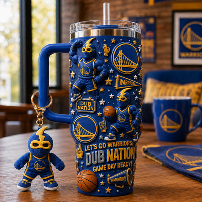 Golden State Basketball Luxe 40oz Tumbler