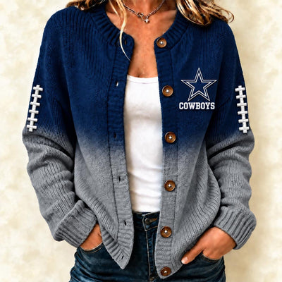 Dallas Two-Tone Fade Women's Cardigan