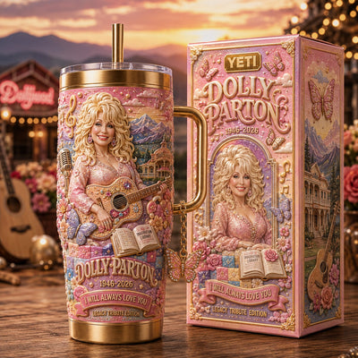 Smoky Mountain Country Glam 40oz Tumbler