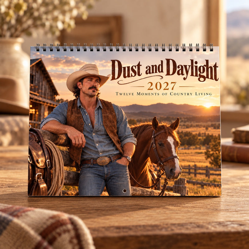 Dust and Daylight 2027 Wall Calendar