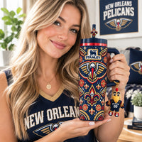 New Orleans Basketball Jewel 40oz Tumbler