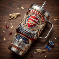 North London Football Gilded 40oz Tumbler