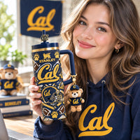 Berkeley Bear Football Glam 40oz Tumbler