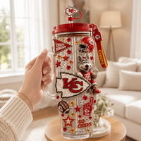 Kansas City Football Gilded 40oz Tumbler
