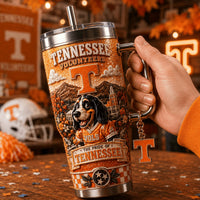 Tennessee Volunteer Football Luxe 40oz Tumbler