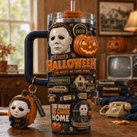 Haunted Night Slasher Starry 40oz Tumbler