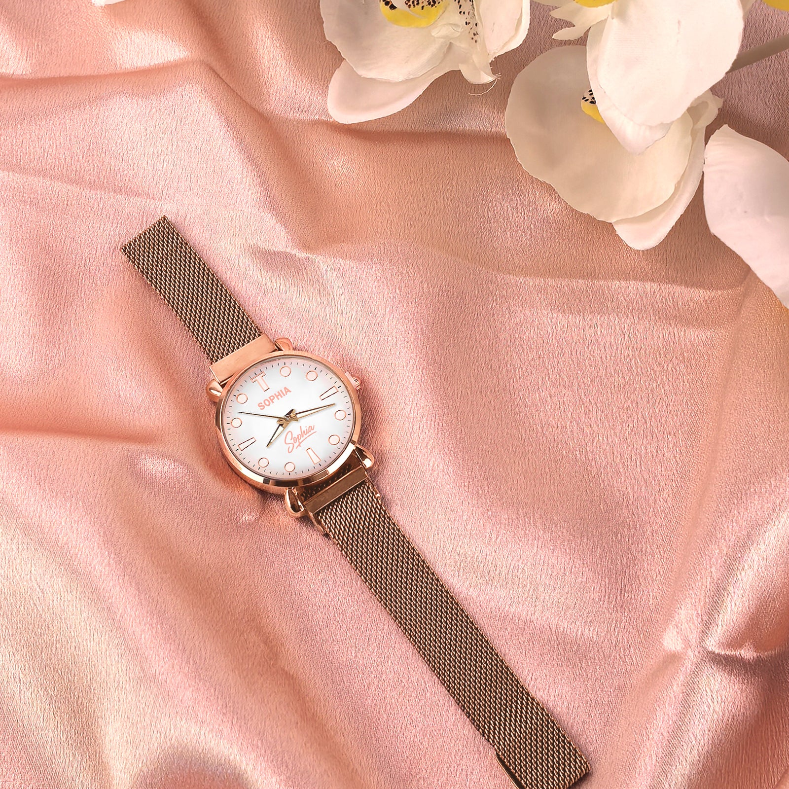 Custom Wrist Watches For Ladies - Rose Gold Watches For Ladies