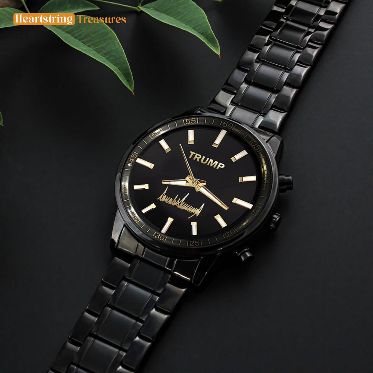 TRUMP Watch 2025 - Black Monarch - Gift Watch for Fans