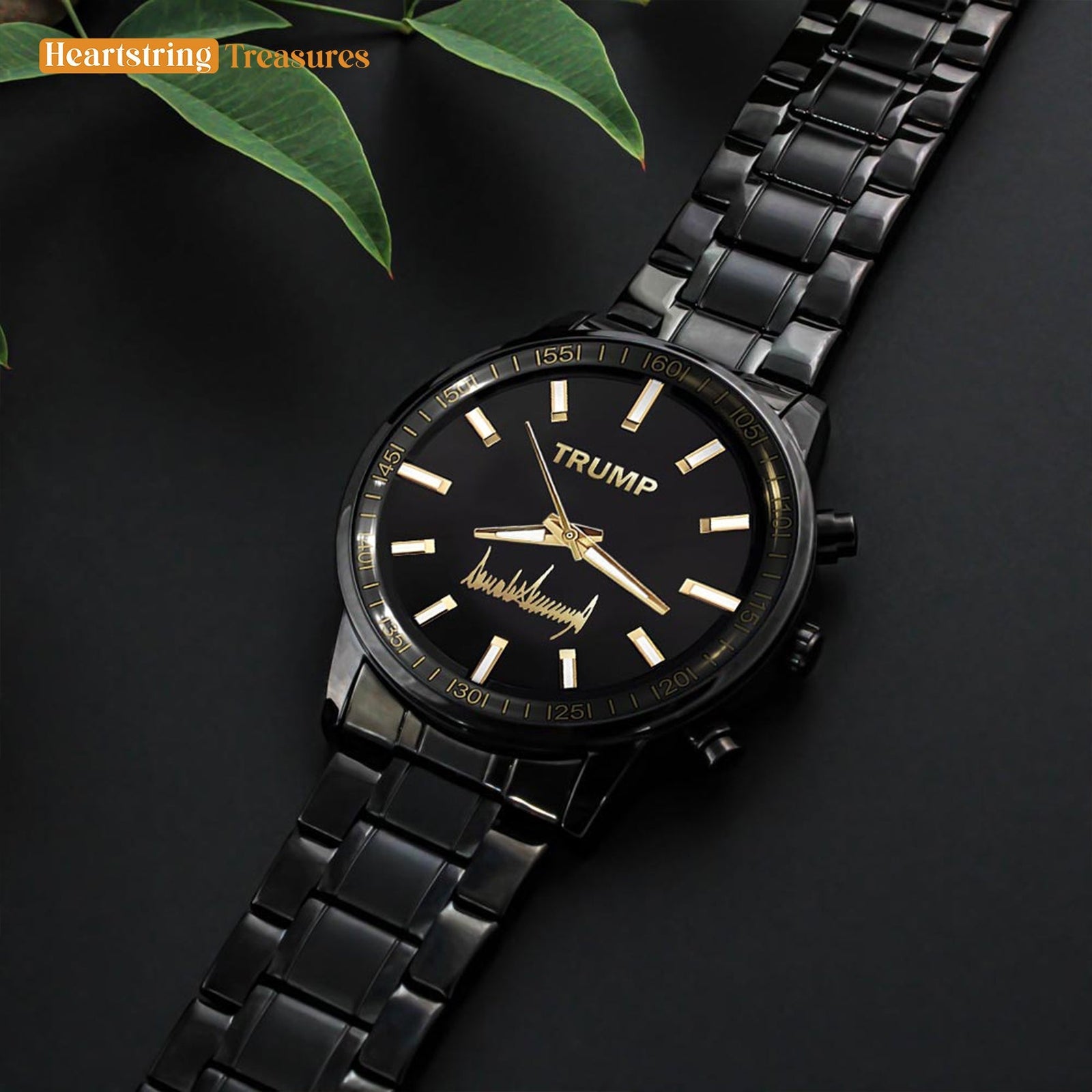 TRUMP Watch 2025 - Black Monarch - Gift Watch for Fans