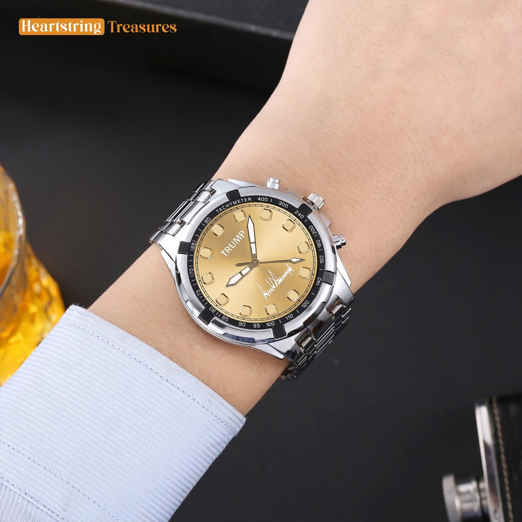 TRUMP Watch 2025 - Royal Shine Dial - Gift Watch for Fans