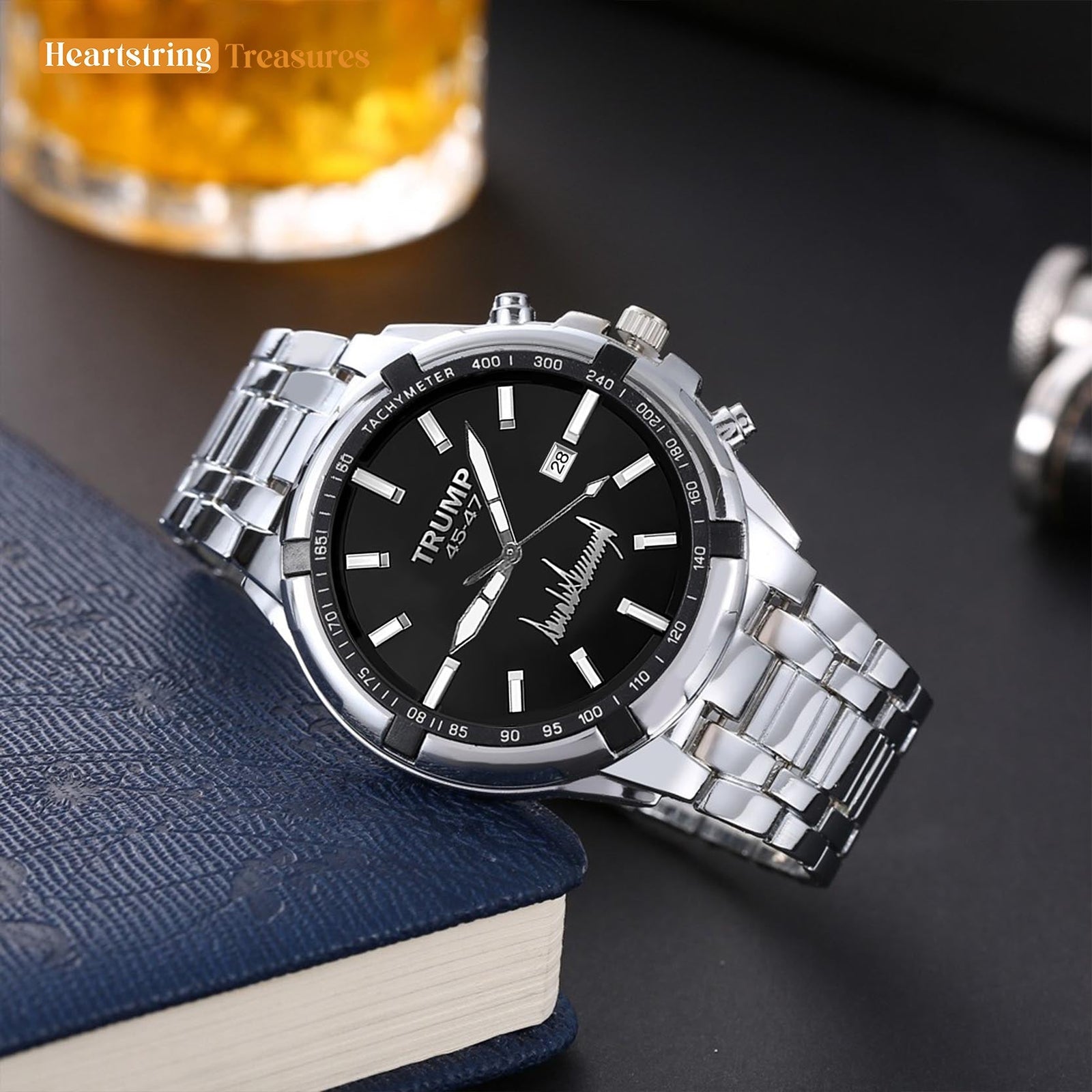 TRUMP Watch 45 - 47 Stainless steel - Dark Night Dial