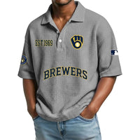 Milwaukee Waffle Baseball Polo