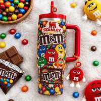 Colorful Candy Characters Gilded 40oz Tumbler